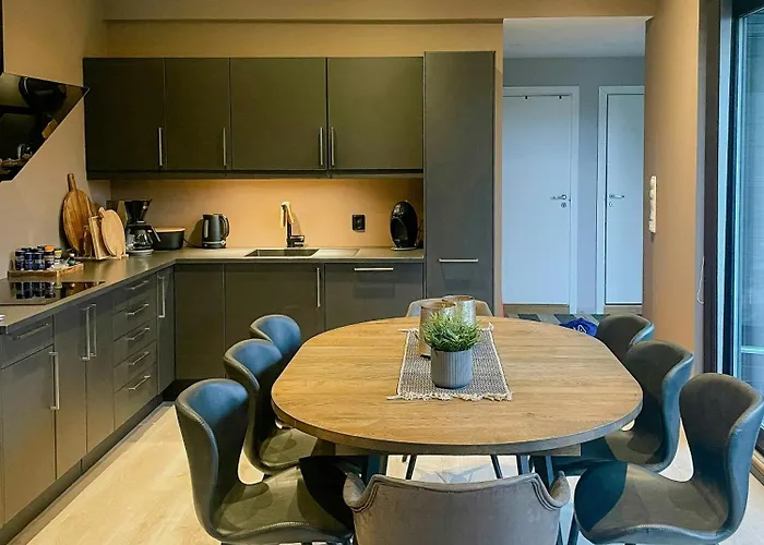 Сasa de vacaciones Modern With Sea Views On Bjorkoya *